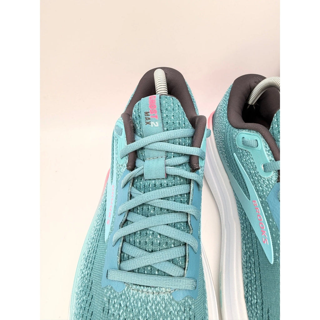 Brooks Ghost Max 2 Womens Running Shoes UK 8.5 Teal Pink, photo 4