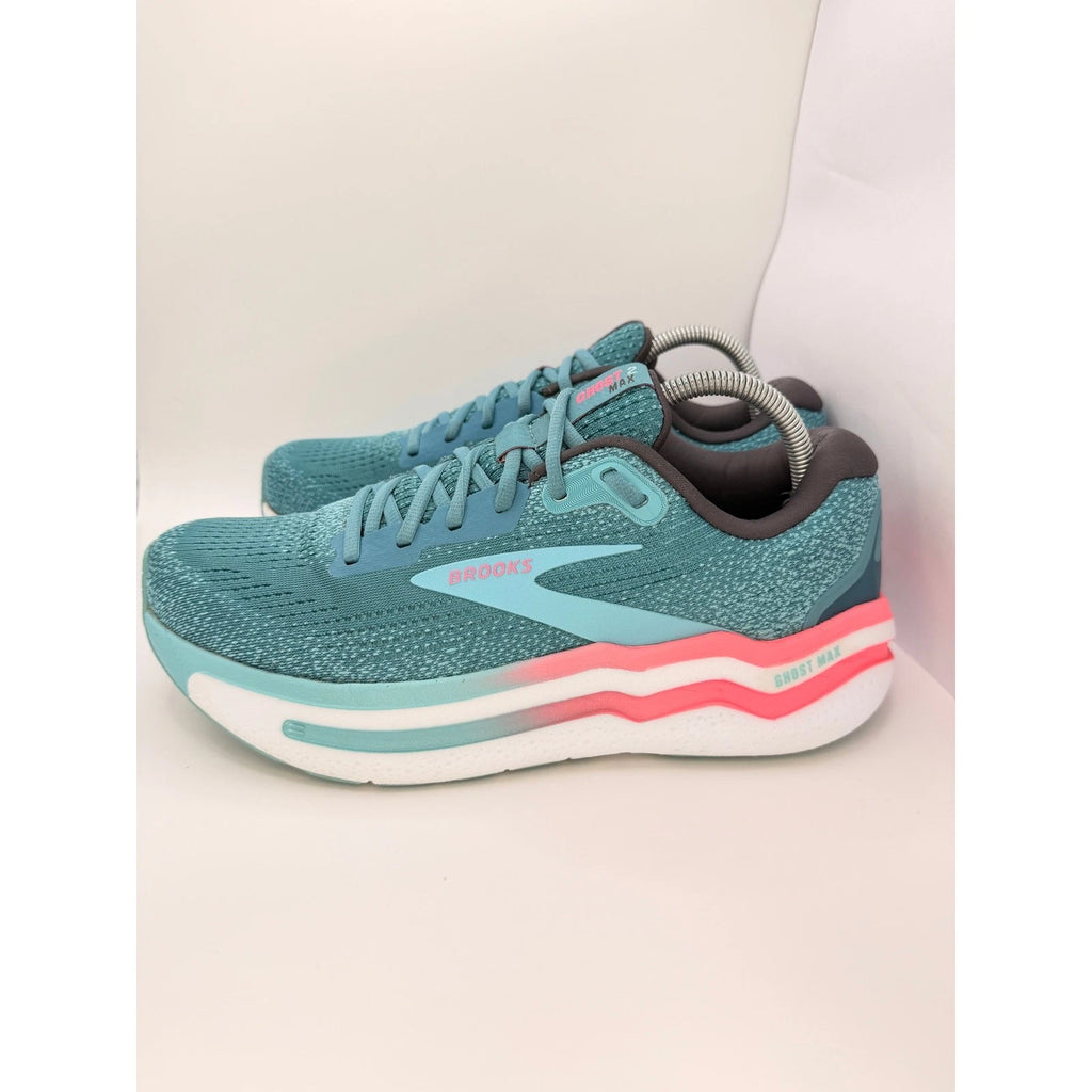 Brooks Ghost Max 2 Womens Running Shoes UK 8.5 Teal Pink, photo 10