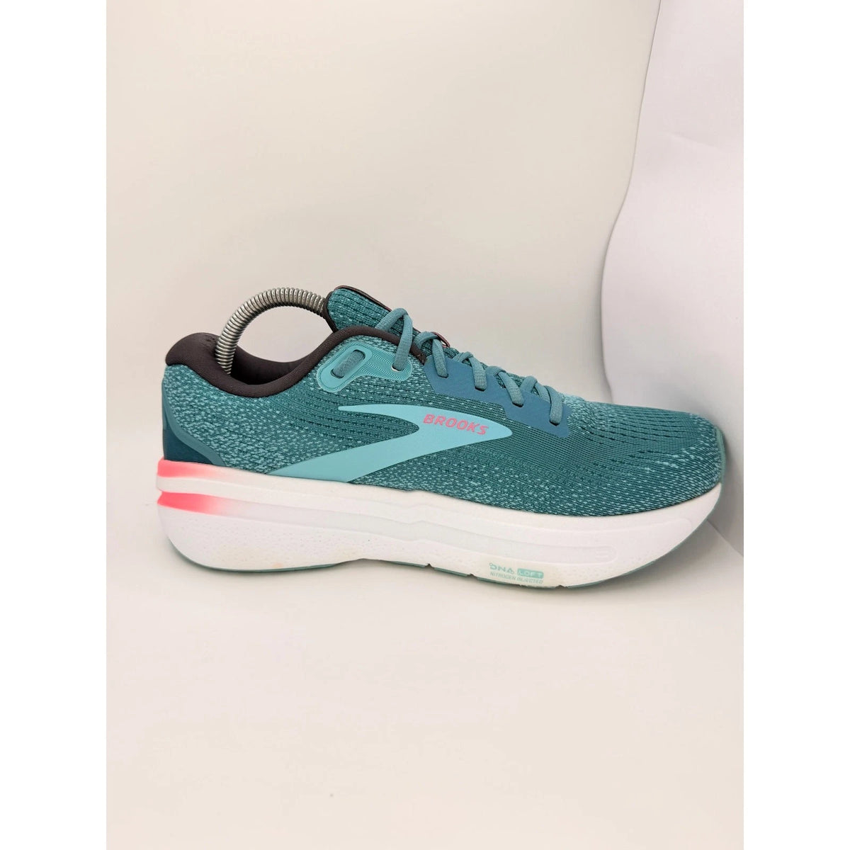 Brooks Ghost Max 2 Womens Running Shoes UK 8.5 Teal Pink, photo 12