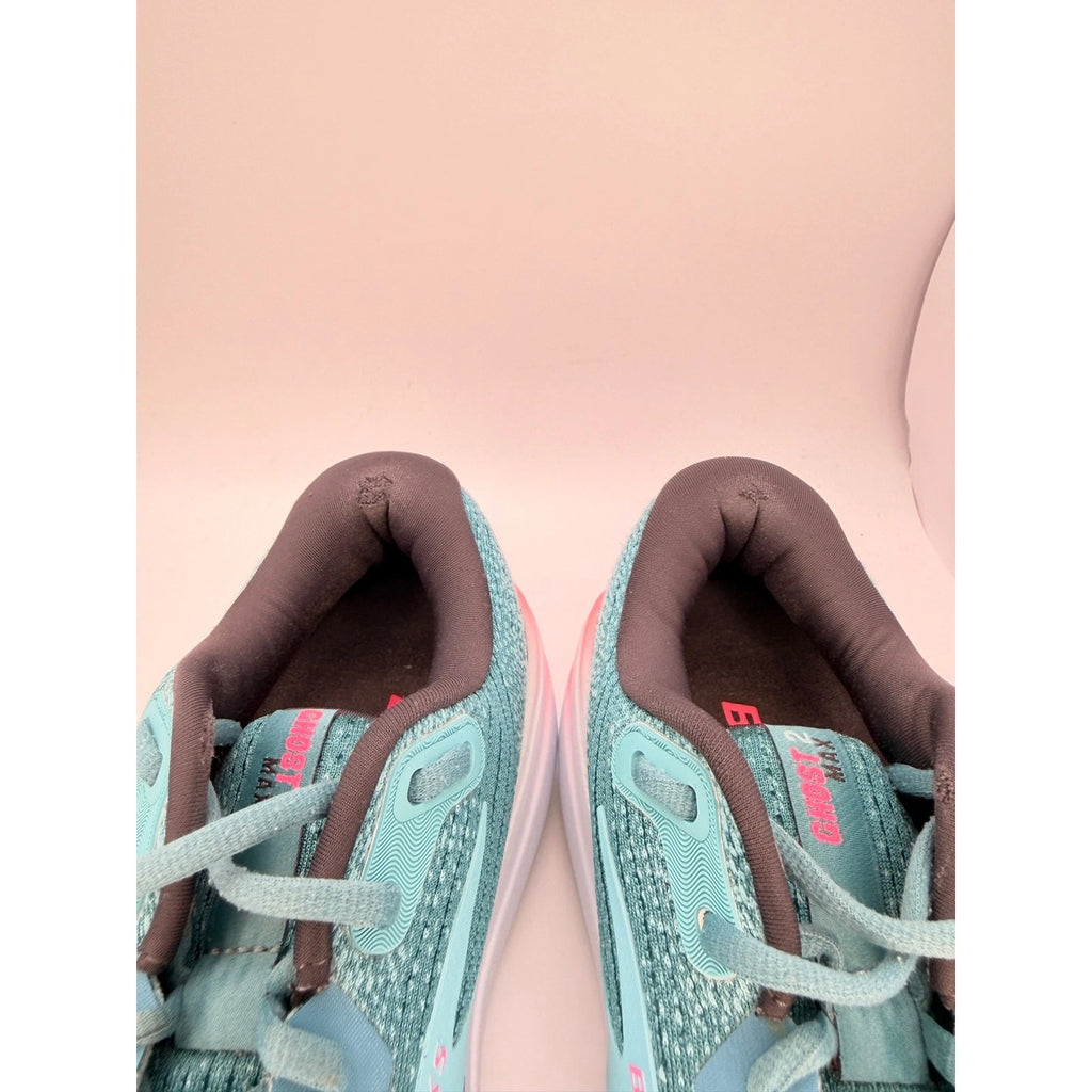 Brooks Ghost Max 2 Womens Running Shoes UK 8.5 Teal Pink, photo 13