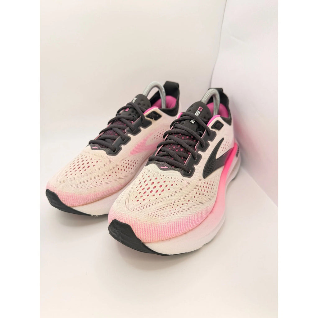 Brooks Glycerin 23 Womens Running Shoes UK 7 White Pink Black, photo 1