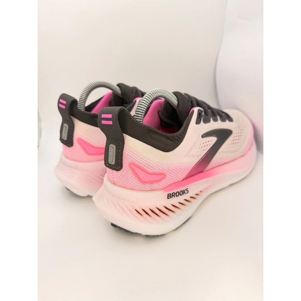 Brooks Glycerin 23 Womens Running Shoes UK 7 White Pink Black, photo 7