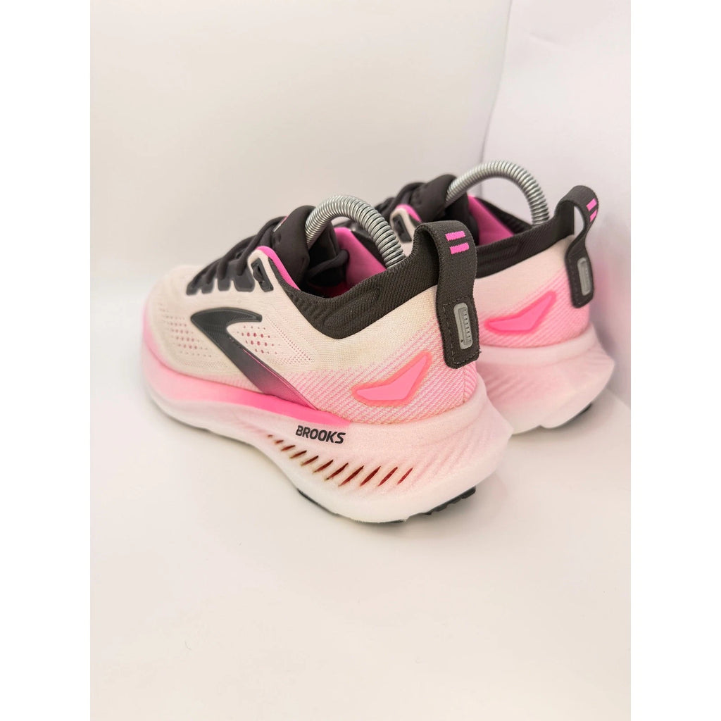 Brooks Glycerin 23 Womens Running Shoes UK 7 White Pink Black, photo 9