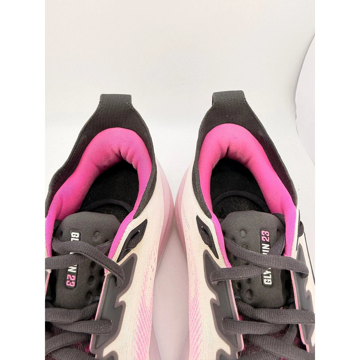 Brooks Glycerin 23 Womens Running Shoes UK 7 White Pink Black, photo 13