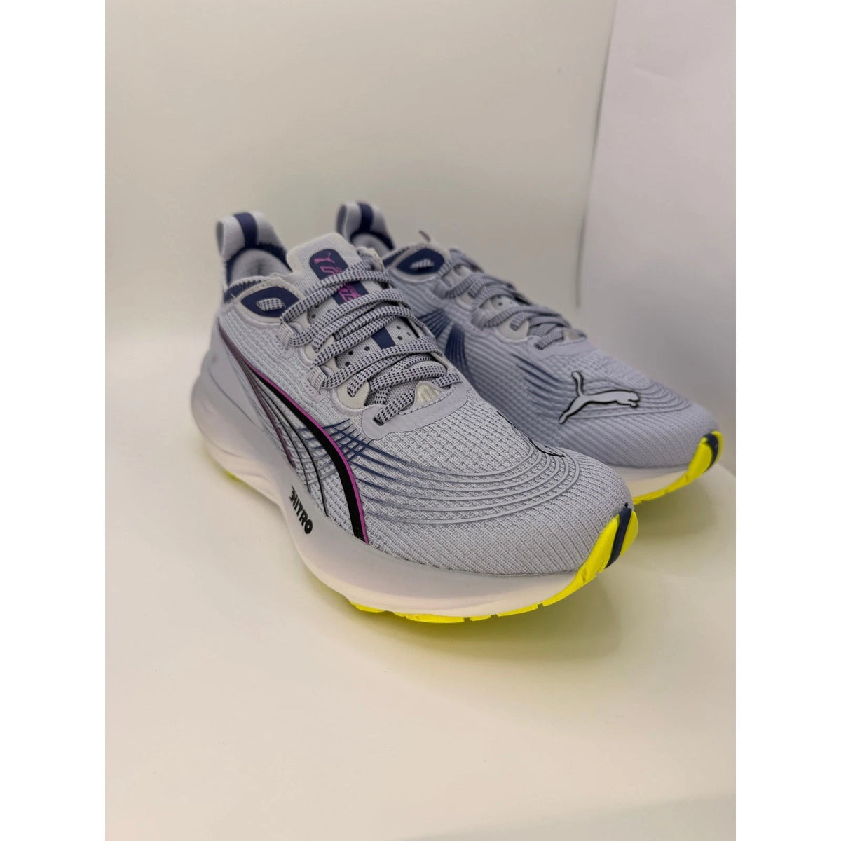 Puma ForeverRun Nitro 2 Womens UK 4.5 Running Shoes Grey Yellow New In Box — photo 4