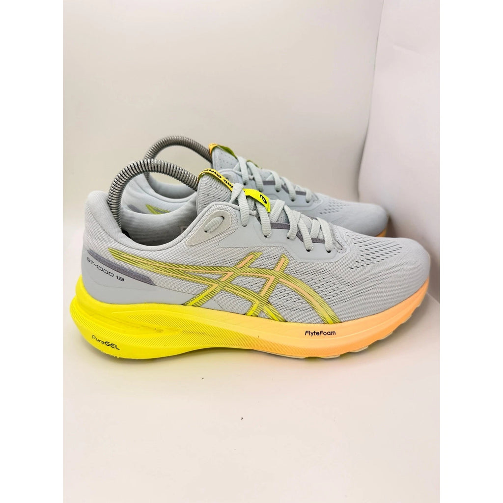 ASICS GT-1000 13 Womens UK 7 Grey Yellow Stability Running Shoes PureGEL — photo 6