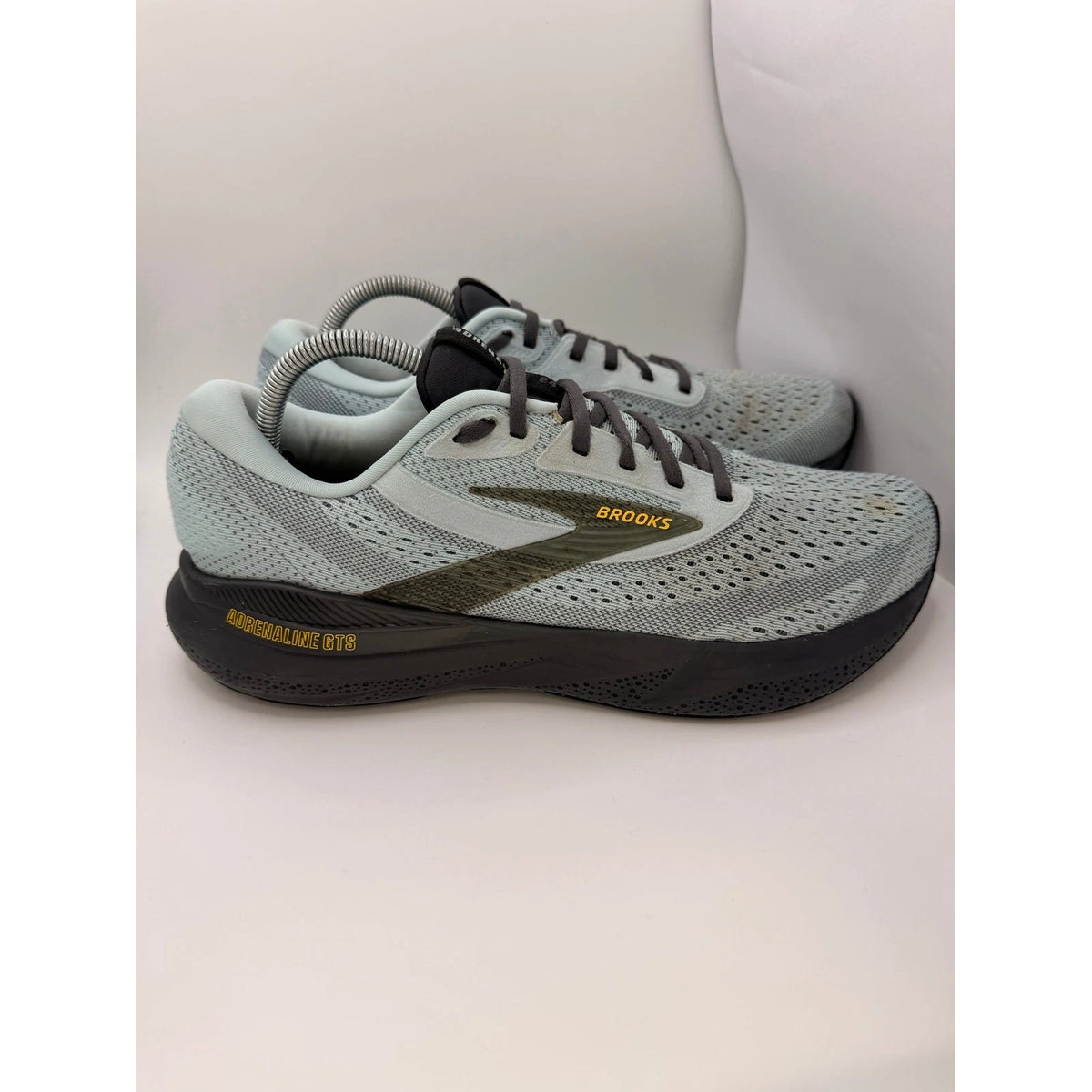 Brooks Adrenaline GTS 24 Mens UK 9 Stability Running Shoes Gym Trainers Grey — photo 5