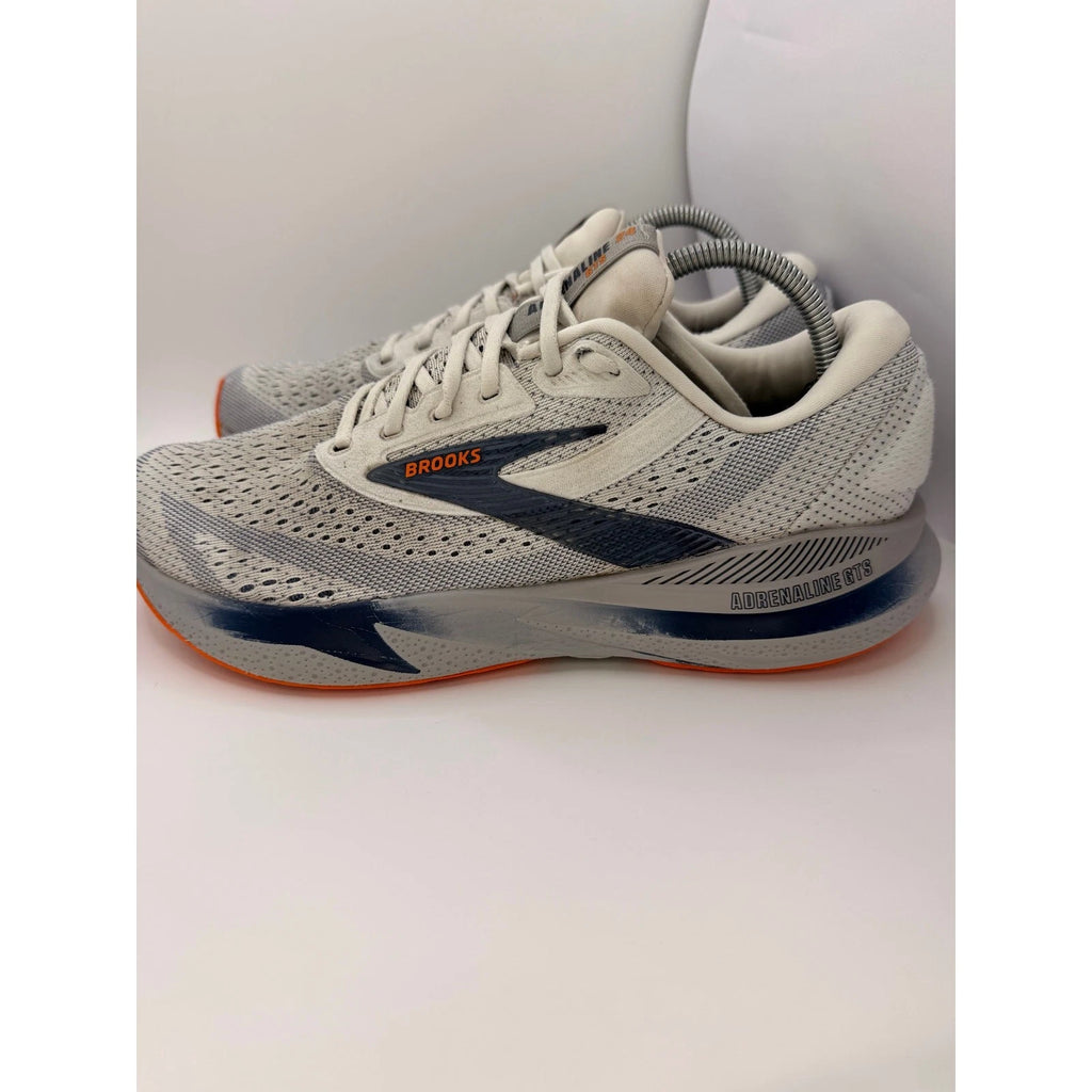Brooks Adrenaline GTS 24 Mens UK 9 Stability Running Shoes Gym Trainers White — photo 12