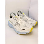 Saucony Guide 18 Womens Stability Running Shoes UK 6.5 White Blue Yellow — photo 5