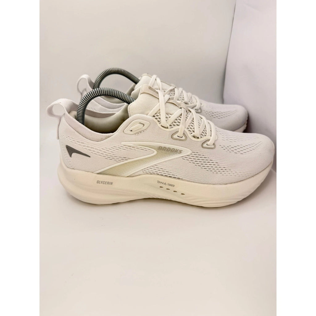 Brooks Glycerin22 Womens Running Shoes Stability Cushioned Trainer Sz 7.5 White — photo 5