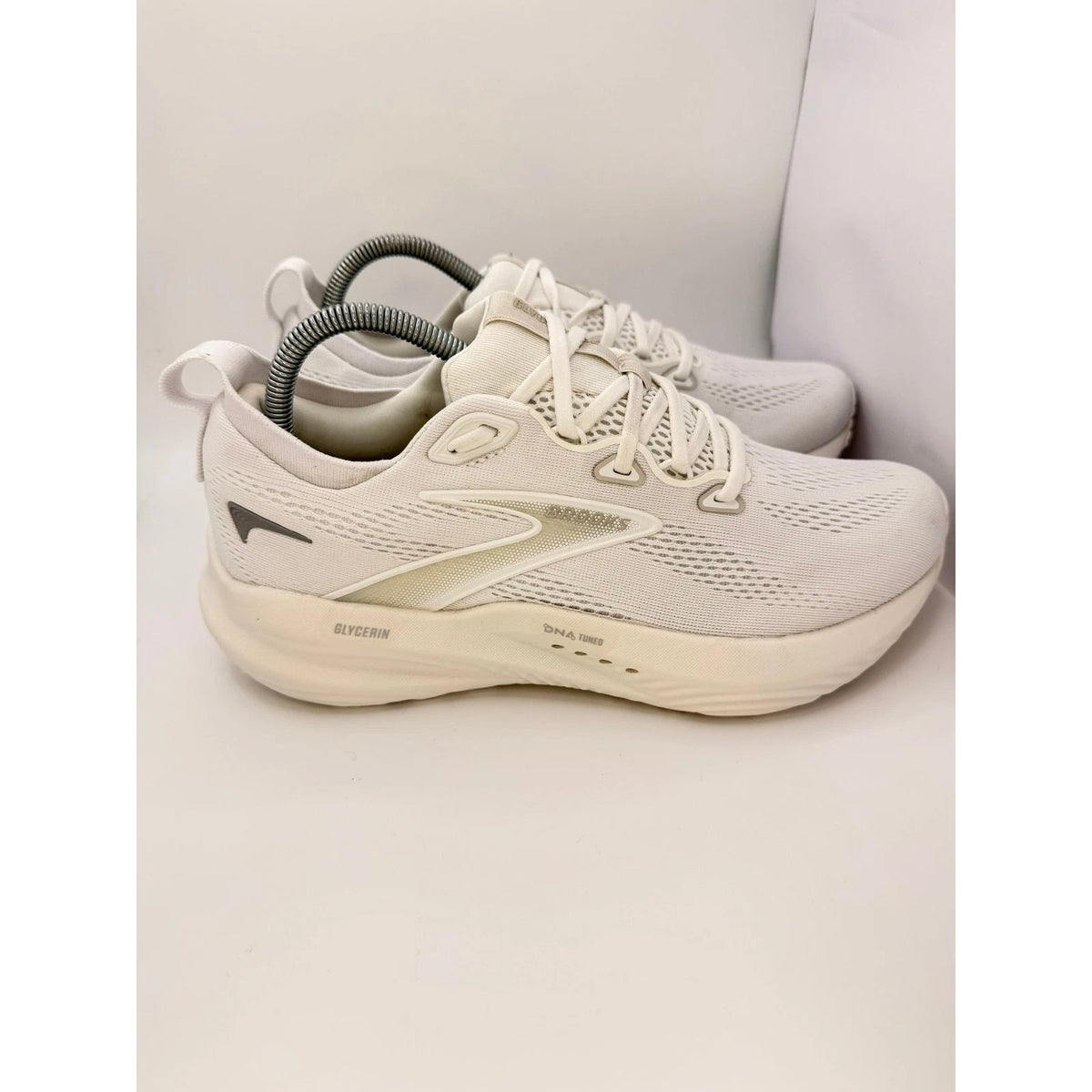 Brooks Glycerin22 Womens Running Shoes Stability Cushioned Trainer Sz 7.5 White — photo 5