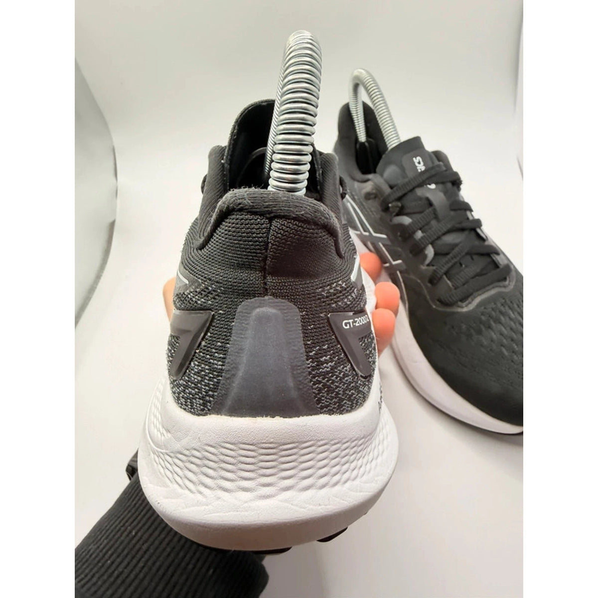 Asics GT-2000 12 Stability Running Shoes UK 3.5 Black White — photo 15