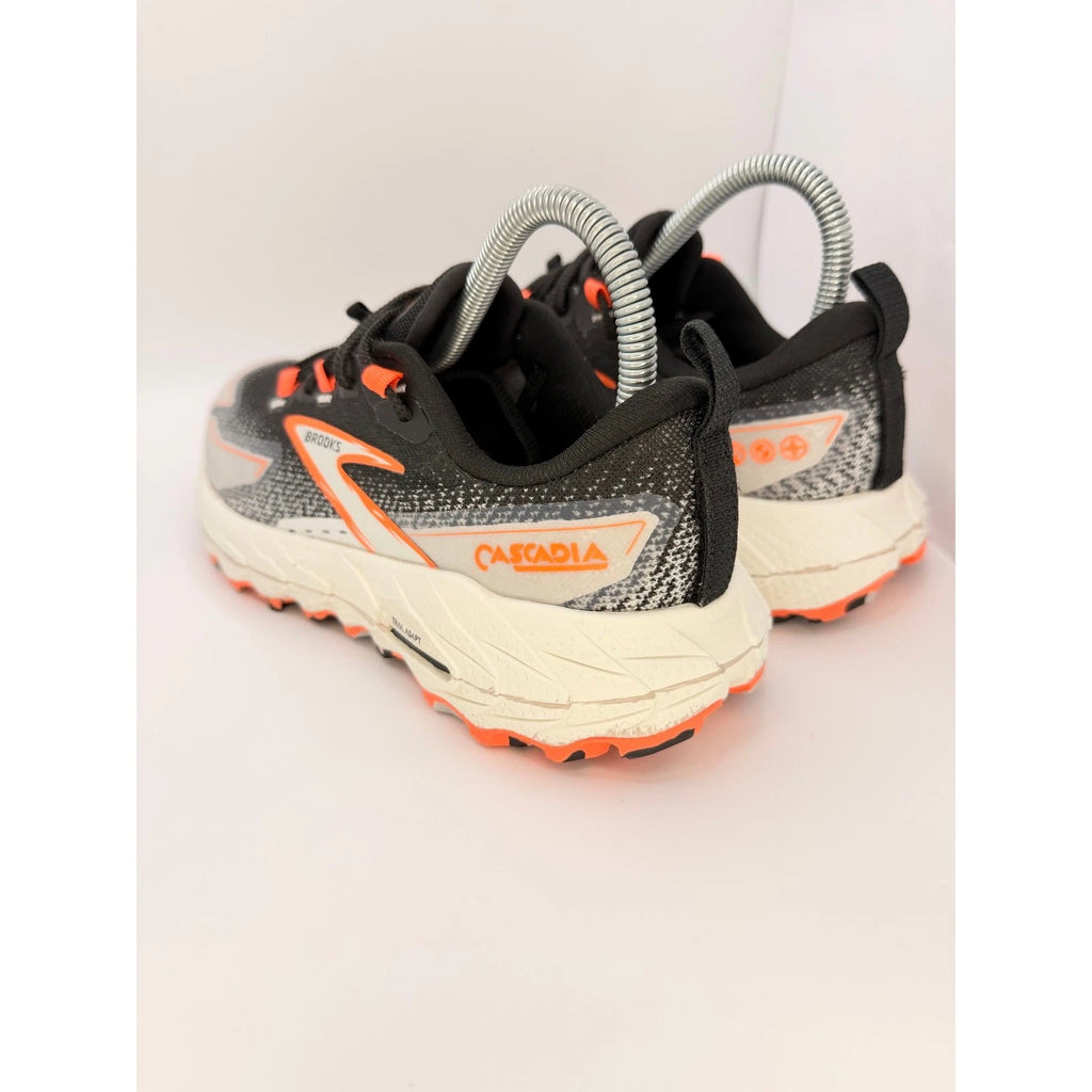 Brooks Cascadia 18 Womens Trail Running Shoes Black Blue Wash Flame UK 5.5 — photo 8