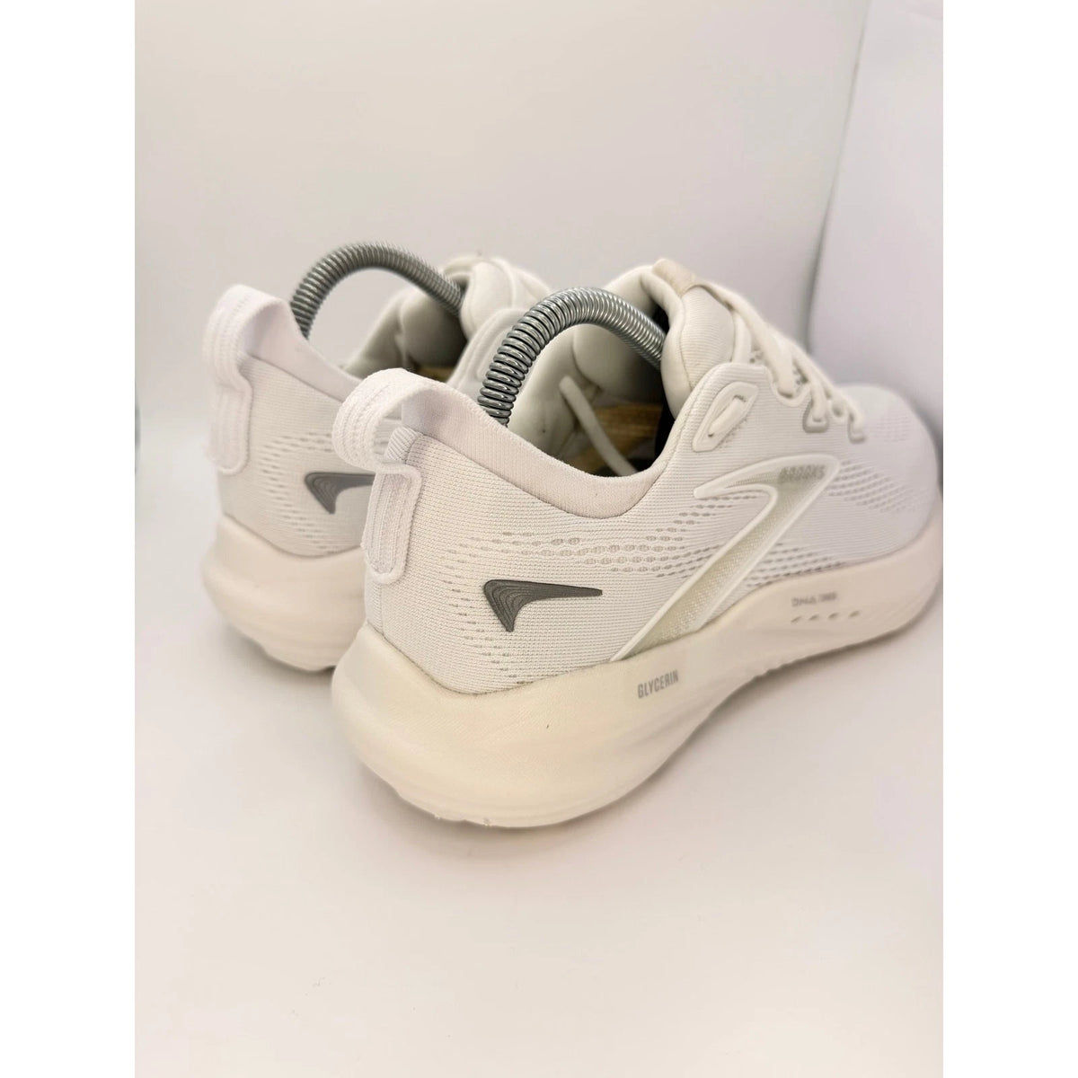 Brooks Glycerin22 Womens Running Shoes Stability Cushioned Trainer Sz 7.5 White — photo 6