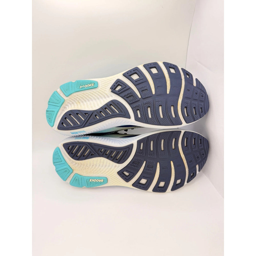Brooks Ghost 17 Men's Running Shoes Navy Green Turquoise UK 8.5 — photo 14