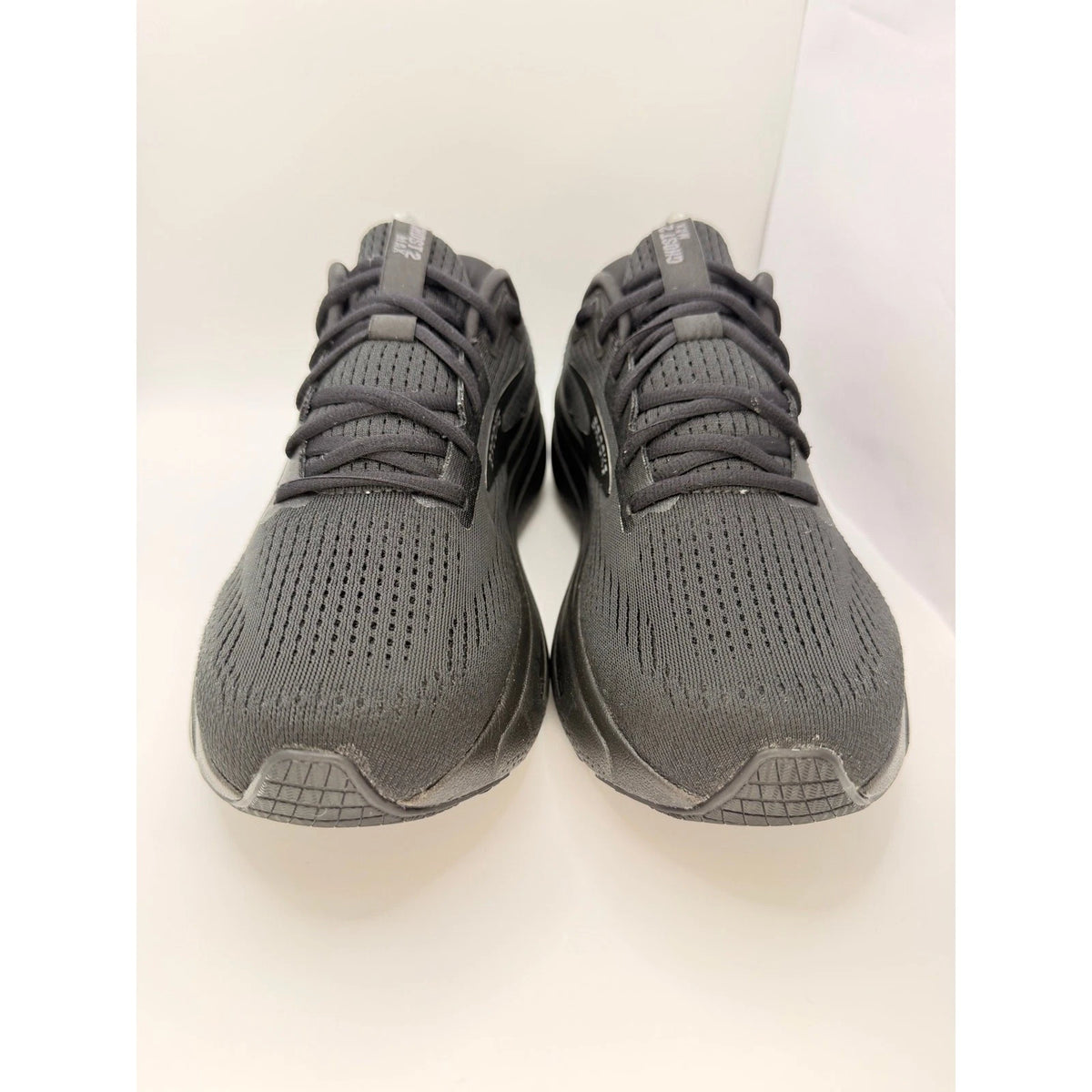 Brooks Ghost Max 2 womens UK 8 Running Shoes Gym Trainers Triple Black Wide Fit — photo 2