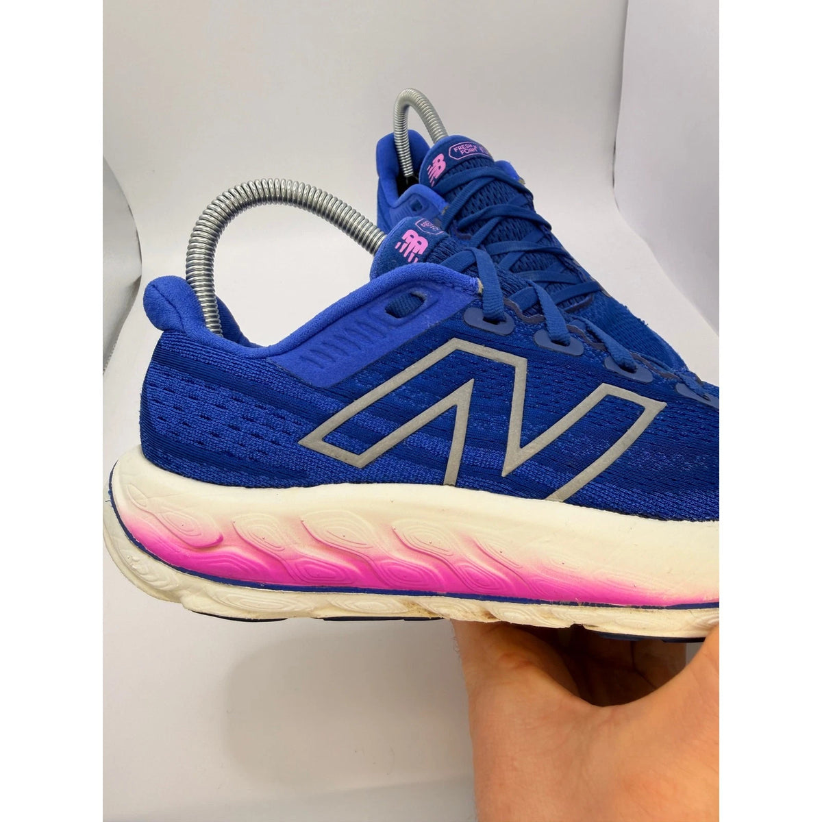 New Balance Fresh Foam X Vongo Women’s Stability Running Shoes Blue Pink UK5 — photo 17