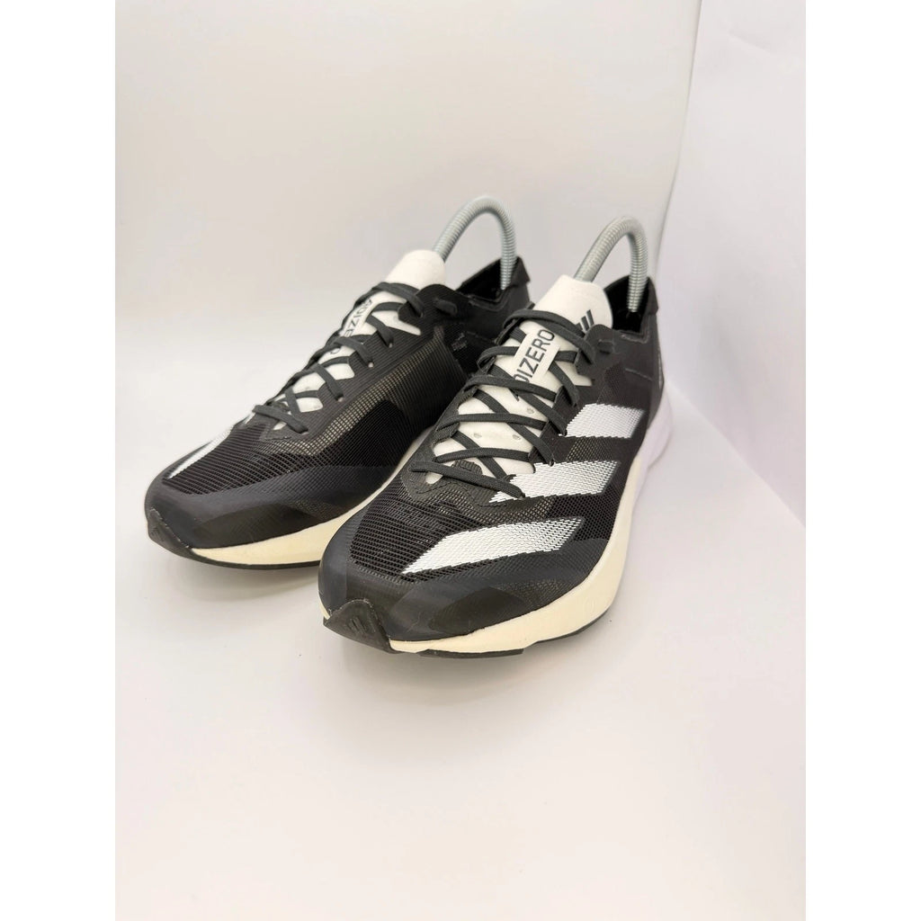 Adidas Adizero Adios 8 Womens Black White Running Shoes Gym Trainers UK 6 — photo 1