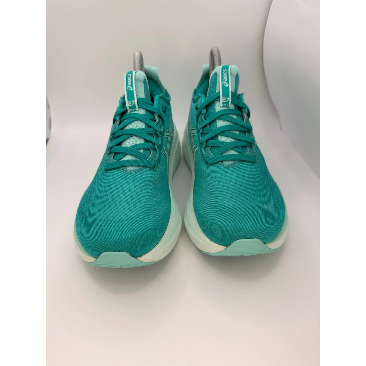 ASICS Gel Nimbus 27 Women’s UK 5 Running Shoes Gym Trainers Teal Green — photo 9