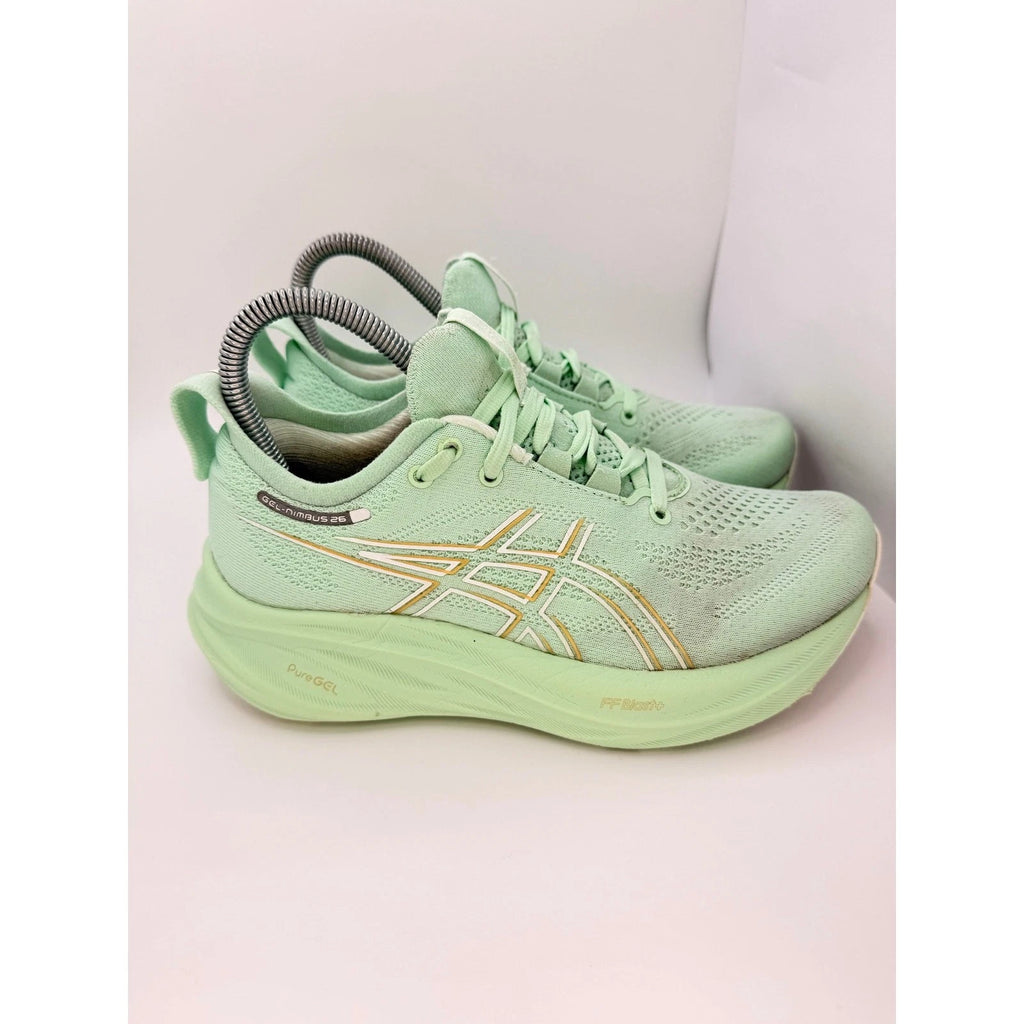 Asics Gel Nimbus 26 Womens UK 3.5 Mint Cushioned Running Shoes Comfort — photo 5
