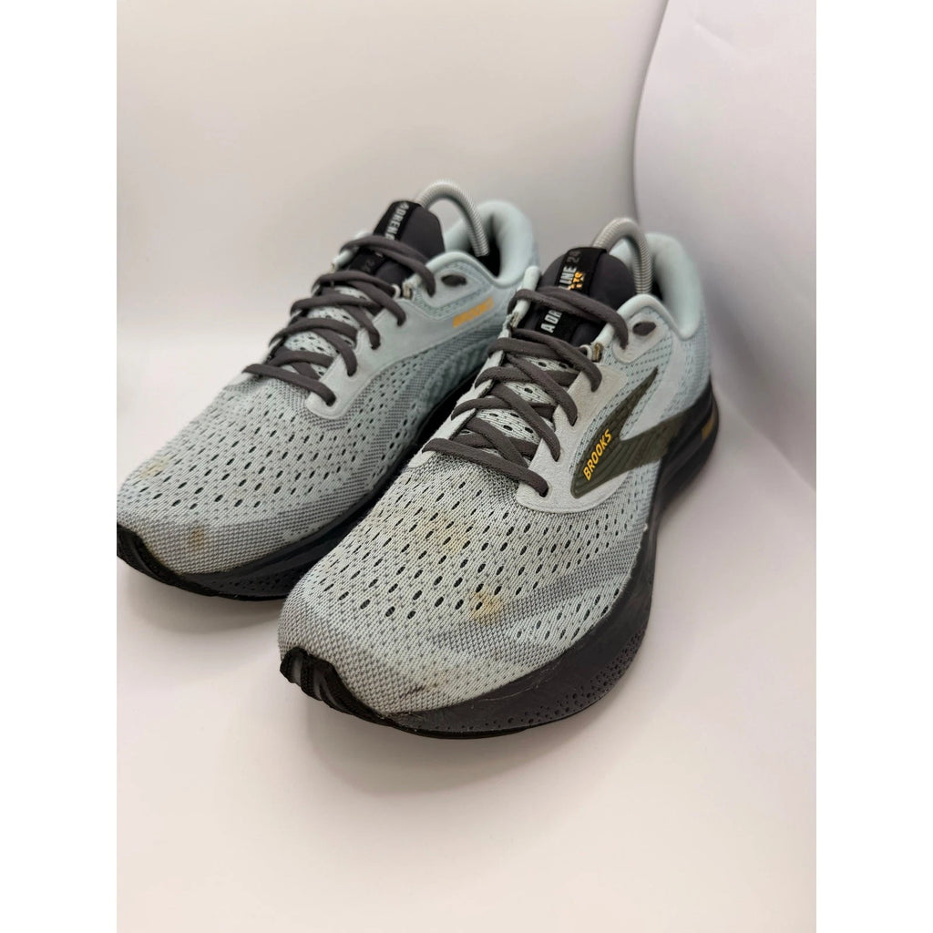 Brooks Adrenaline GTS 24 Mens UK 9 Stability Running Shoes Gym Trainers Grey — photo 1