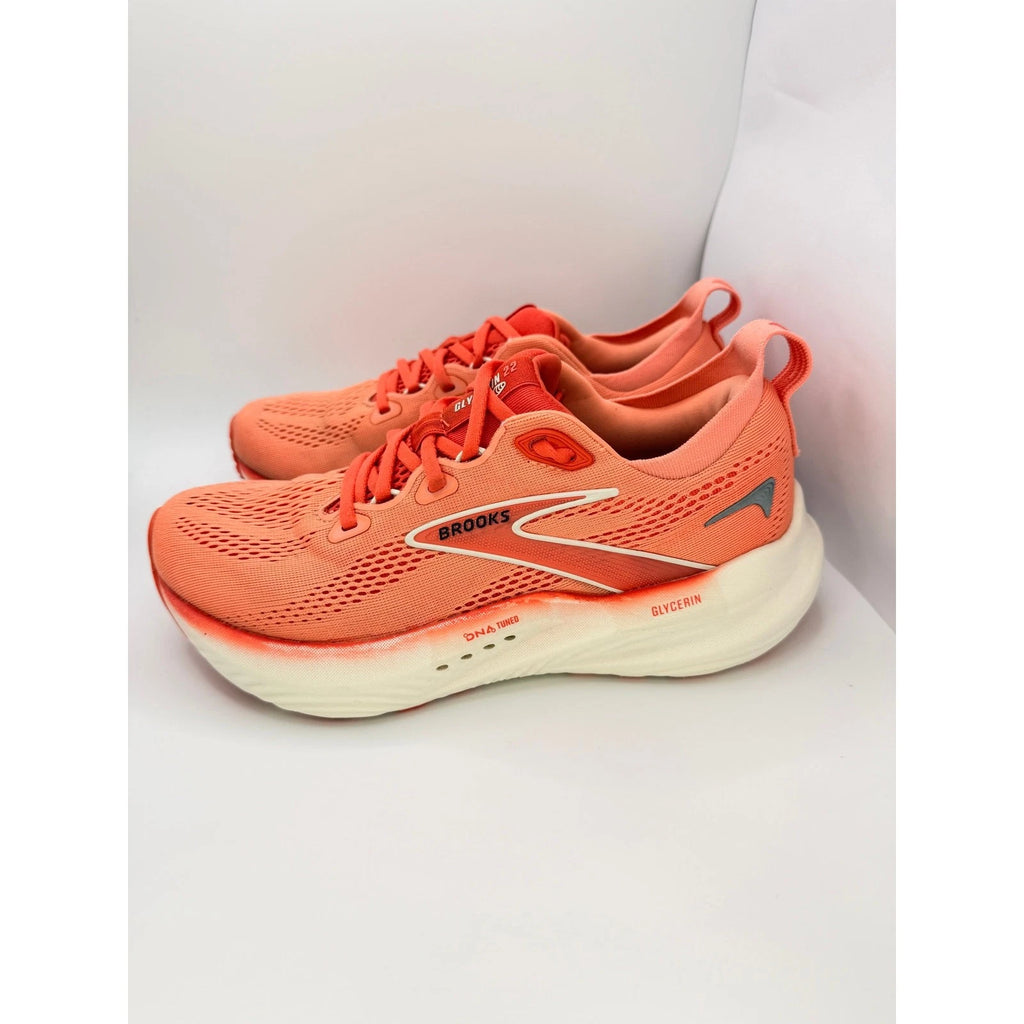 Brooks Glycerin 22 Womens Neutral Running Shoes UK 5.5 Orange Coral — photo 12