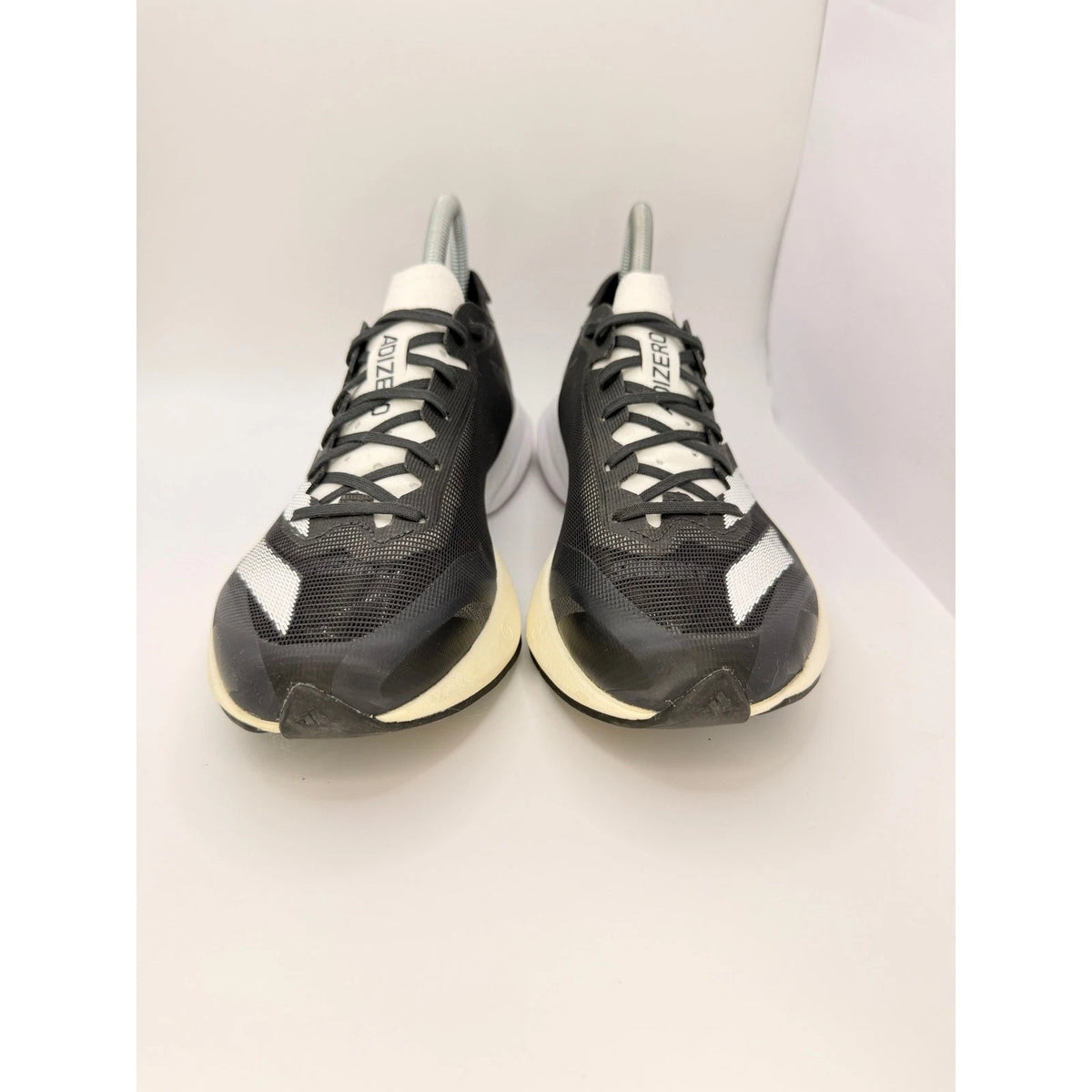 Adidas Adizero Adios 8 Womens Black White Running Shoes Gym Trainers UK 6 — photo 2