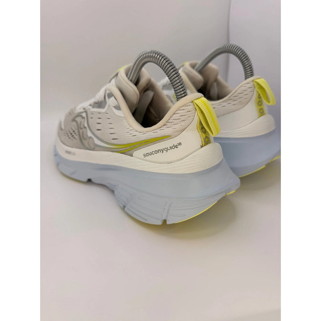Saucony Guide 18 Womens Stability Running Shoes Size 6.5 UK Gym Trainers White — photo 8
