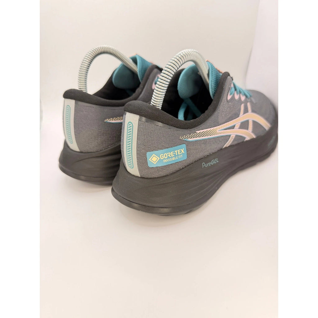 ASICS Gel-Cumulus 27 GTX Womens UK 6 Gore-Tex Running Shoes Grey Green — photo 10
