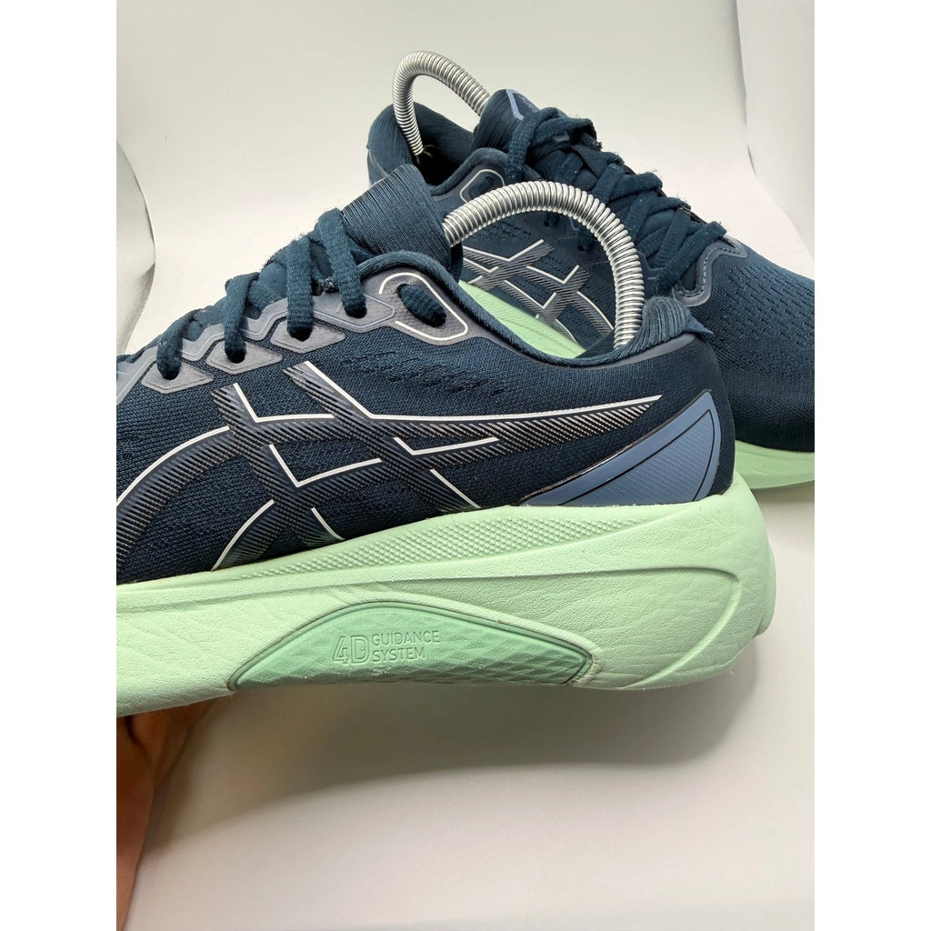 ASICS Gel Kayano 30 Stability Running Shoes UK 7 Navy Green — photo 17