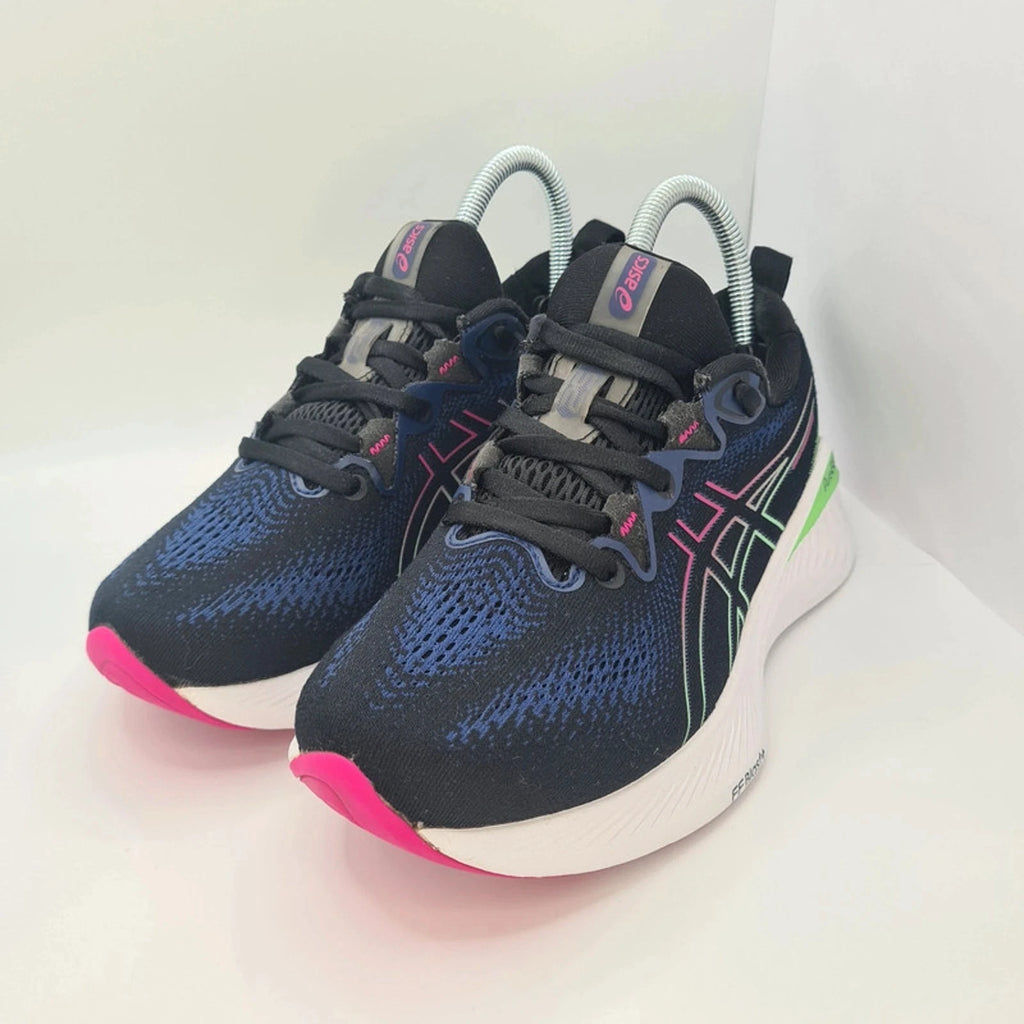 Asics Gel-Cumulus 25 Women’s Running Shoes UK 4 EU 37 US 6 Navy Pink Green — photo 1