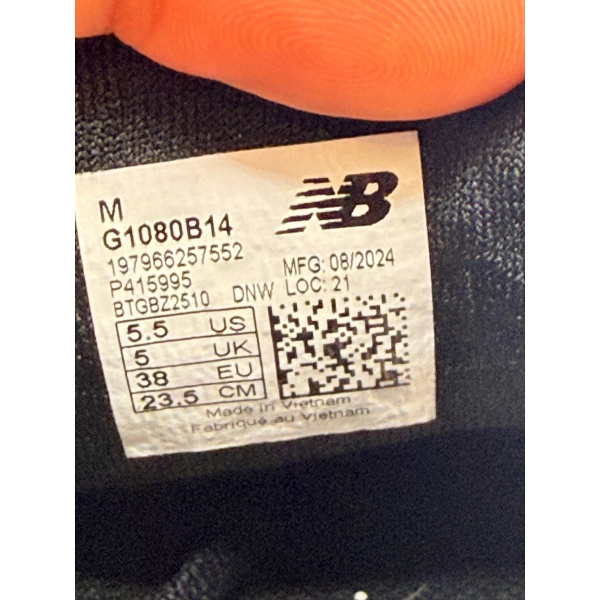 New Balance Fresh Foam X 1080 v14 Women’s UK 5 Running Shoes Black/White — photo 13