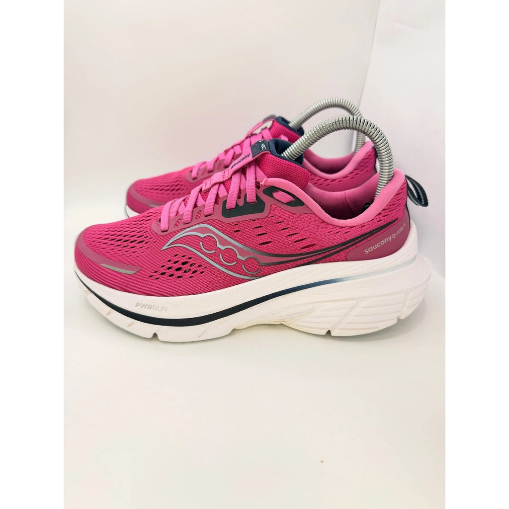 Saucony Guide 18 Womens Stability Running Shoes UK 5.5 Pink Trainers — photo 10