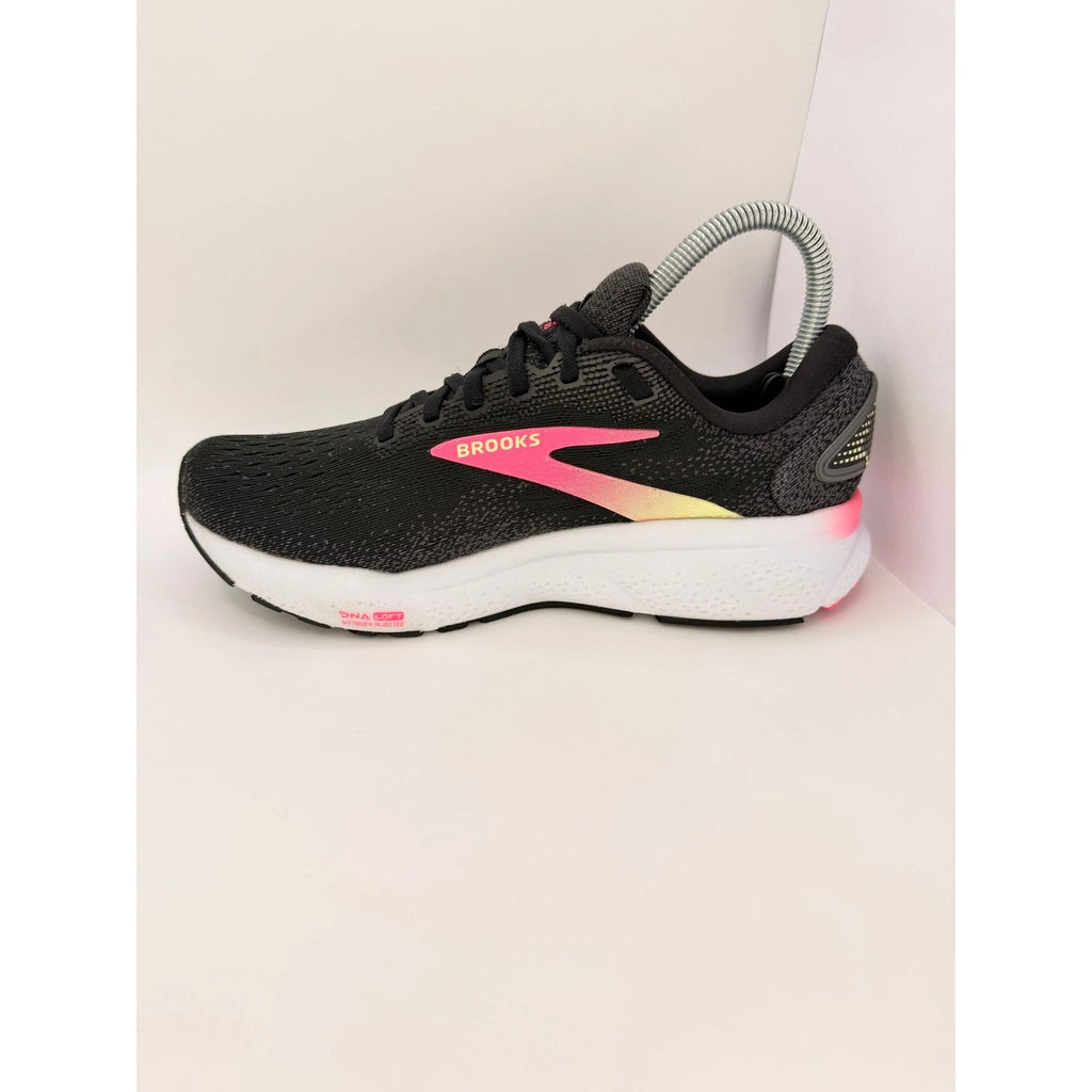 Brooks Ghost 16 Womens UK 5 Black Pink Running Trainers — photo 10