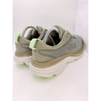 Hoka Bondi 8 Mens UK 8 Grey Lime Max Cushion Running Shoes — photo 7