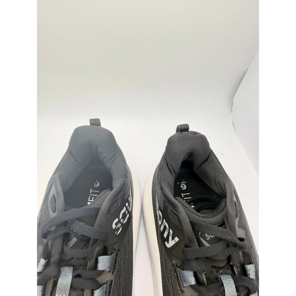 Saucony Hurricane 24 Mens 8UK Stability Running Shoes Black & White Gym Trainers — photo 16
