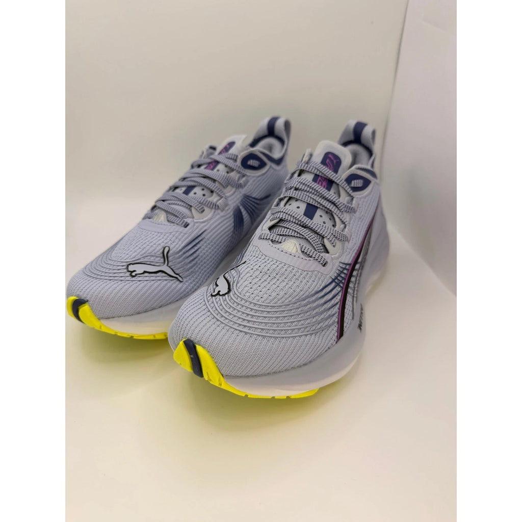 Puma ForeverRun Nitro 2 Womens UK 4.5 Running Shoes Grey Yellow New In Box — photo 1