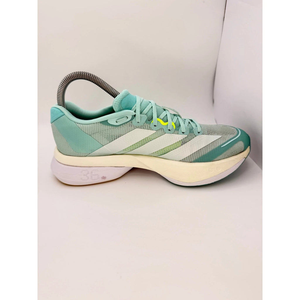 Adidas Adizero Boston 13 Women’s UK 6 Running Shoes Green Neutral Daily Trainer — photo 11