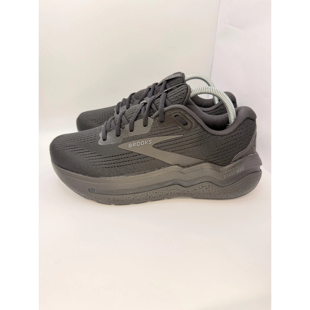 Brooks Ghost Max 2 womens UK 8 Running Shoes Gym Trainers Triple Black Wide Fit — photo 9