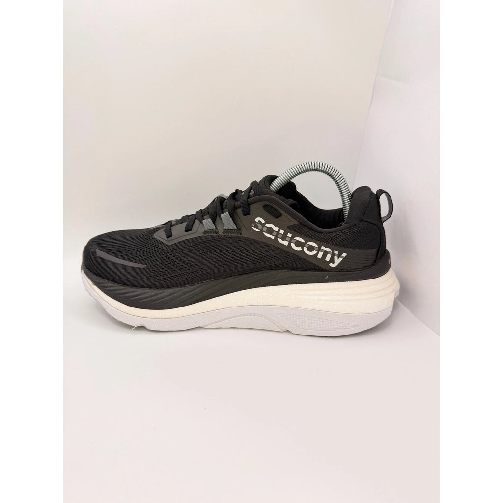 Saucony Hurricane 24 Mens 8UK Stability Running Shoes Black & White Gym Trainers — photo 13