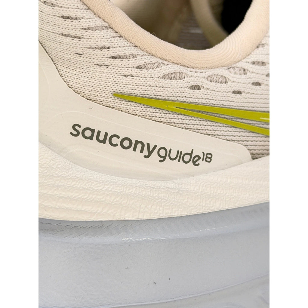 Saucony Guide 18 Womens Stability Running Shoes Size Gym Trainers Size 4UK White — photo 8