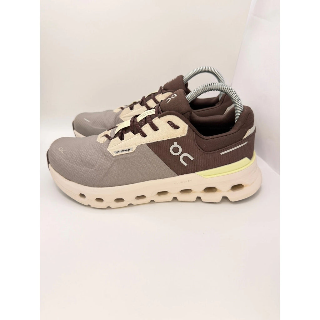 On Cloudrunner 2 Waterproof Womens UK 6.5 Running Shoes CloudTec WP Grey Brown — photo 15