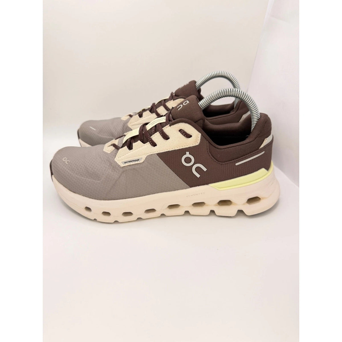 On Cloudrunner 2 Waterproof Womens UK 6.5 Running Shoes CloudTec WP Grey Brown — photo 15