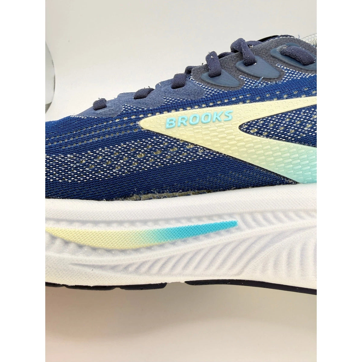 Brooks Ghost 17 Men's Running Shoes Navy Green Turquoise UK 8.5 — photo 11
