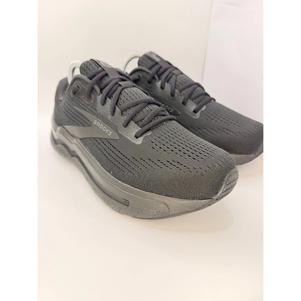 Brooks Ghost Max 2 womens UK 8 Running Shoes Gym Trainers Triple Black Wide Fit — photo 4