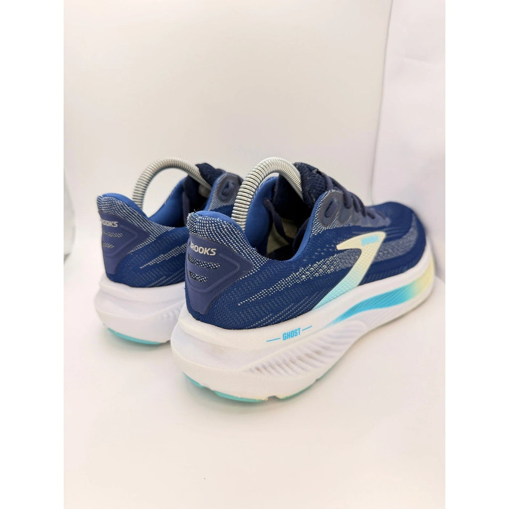 Brooks Ghost 17 Men's Running Shoes Navy Green Turquoise UK 8.5 — photo 6
