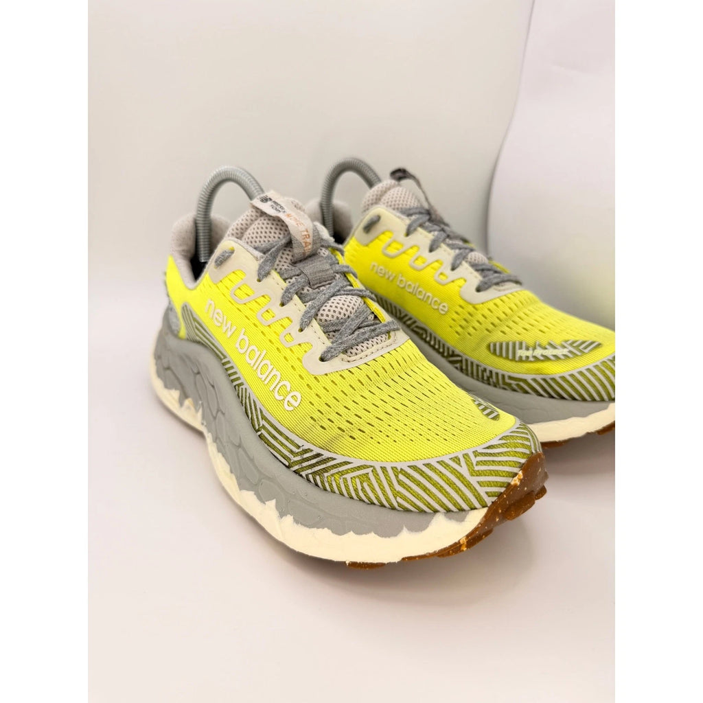 New Balance Fresh Foam X More Trail Womens Running Shoes UK 6 Yellow Grey — photo 5