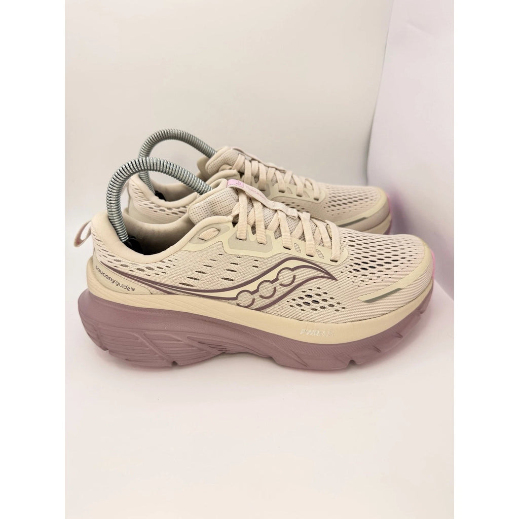 Saucony Guide 18 Womens Stability Running Shoes Size Gym Trainers — photo 5