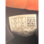 Saucony Hurricane 24 Mens 8UK Stability Running Shoes Black & White Gym Trainers — photo 17