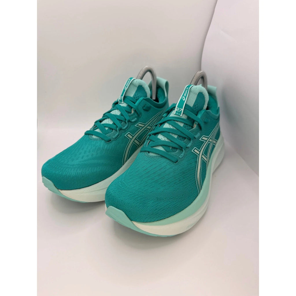ASICS Gel Nimbus 27 Women’s UK 5 Running Shoes Gym Trainers Teal Green — photo 3